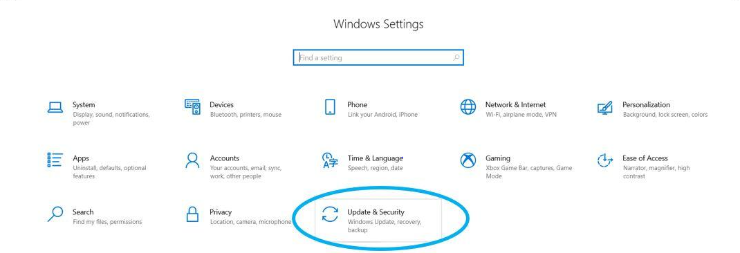 Réinitialisez votre système d'exploitation