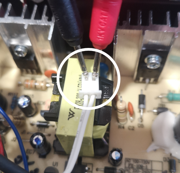 Testez la sonde de température