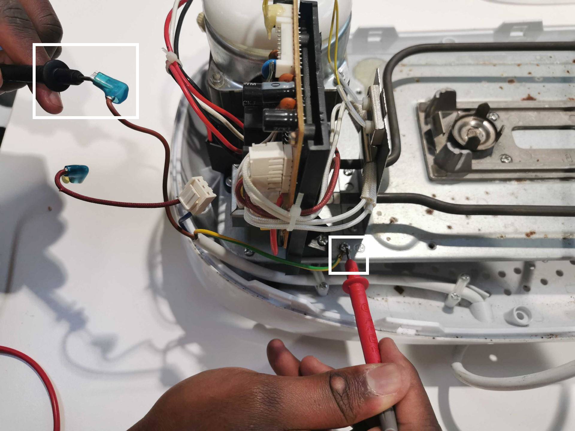 Testez le cordon d'alimentation