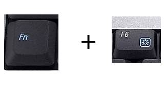 Vérifiez la luminosité de l'écran