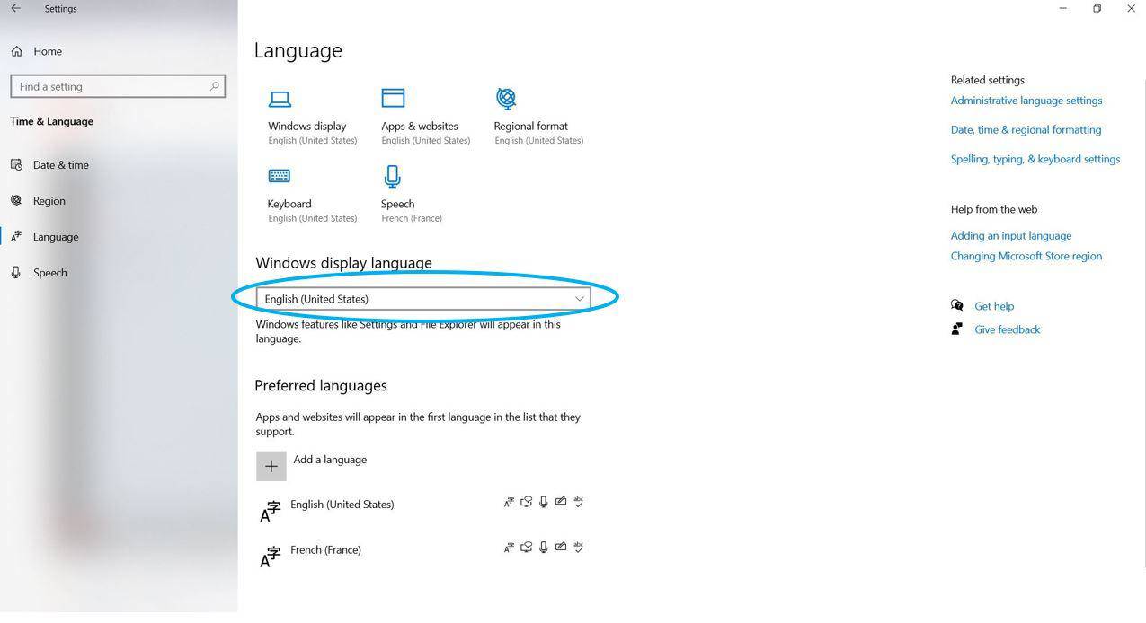 Changez la langue de votre clavier