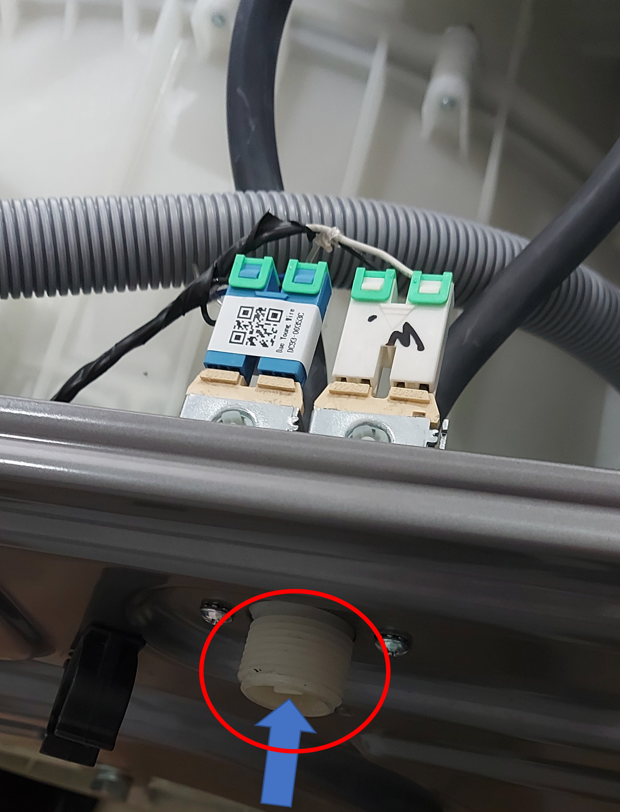 Testez l'électrovanne du lave-linge