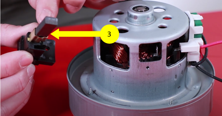 Vérifiez l'état du moteur
