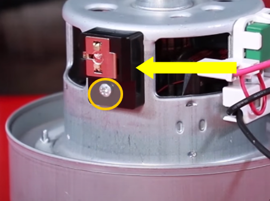 Vérifiez l'état du moteur