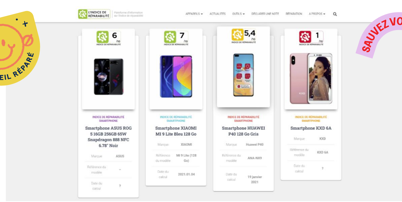 INDICE DE REPARABILITE : LE BILAN A AN APRES. 