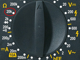 Testez la sonde de température du lave-linge