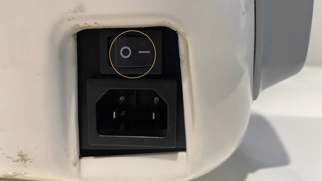 Testez l'interrupteur de votre friteuse