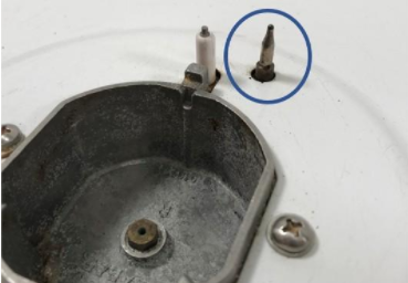 Vérifiez le thermocouple