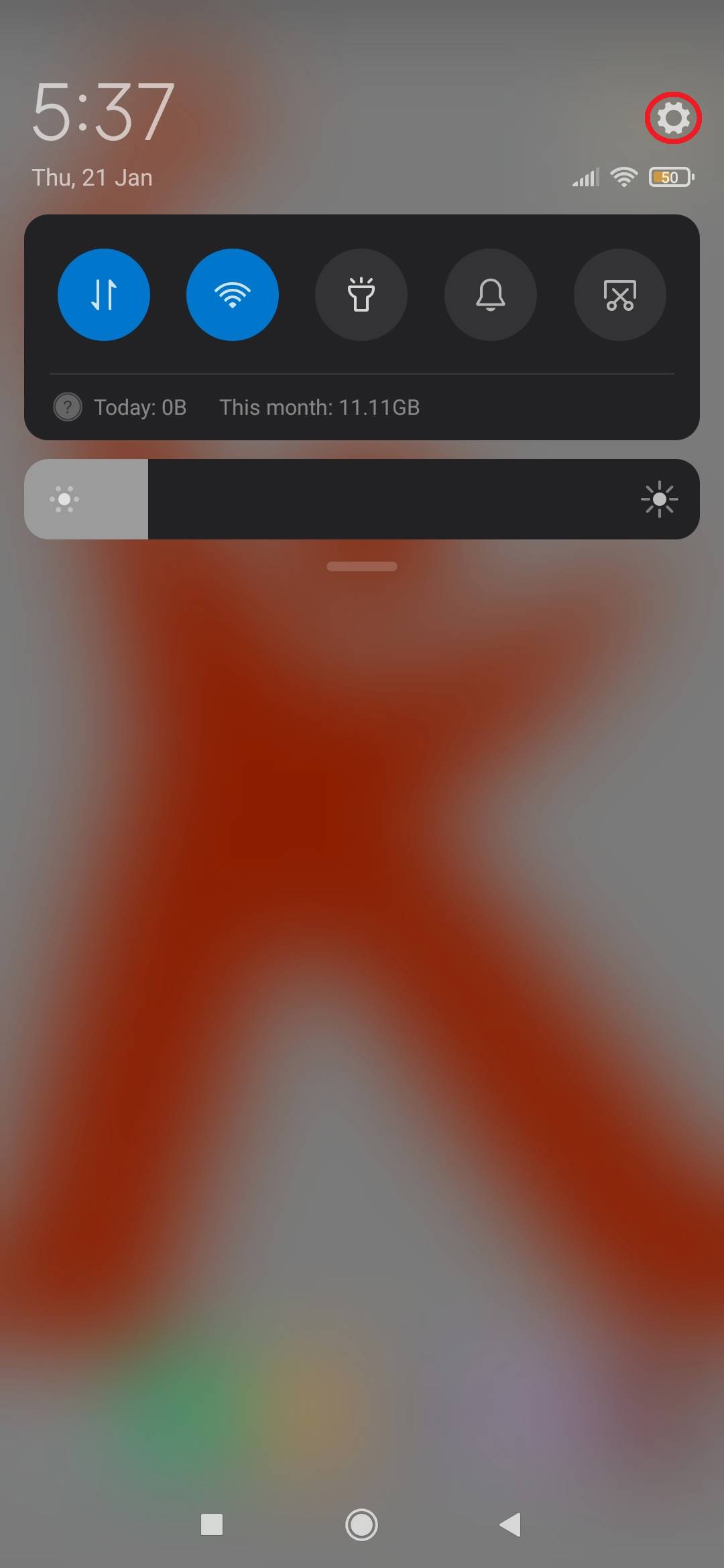 Désactivez le capteur de proximité