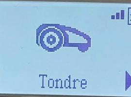 Lancez une tonte depuis l'interface du robot ou depuis l'application