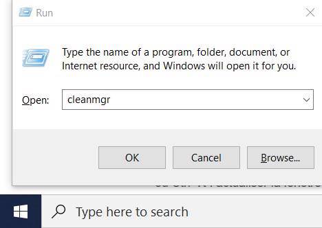 Enlevez les fichiers temporaires