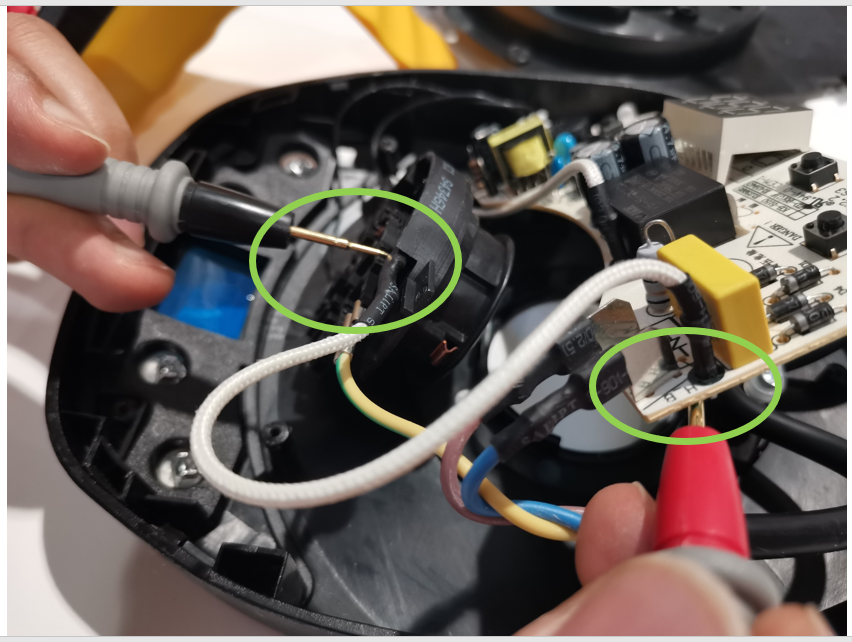 Testez la carte électronique