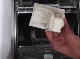 Entretenez le filtre de vidange de votre lave-linge 