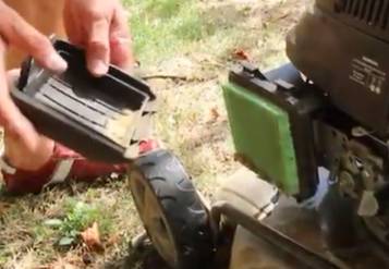 Vérifiez le filtre à air