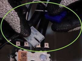 Testez l'alimentation de l'électrovanne