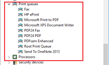 Contrôlez le pilote d'impression