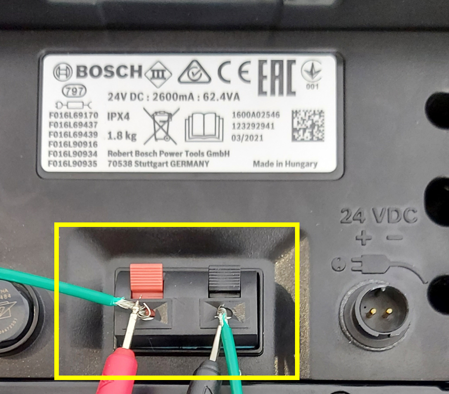 Testez la continuité du câble périphérique