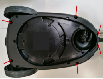 Démontez l'appareil