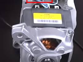 Testez le moteur du lave-linge