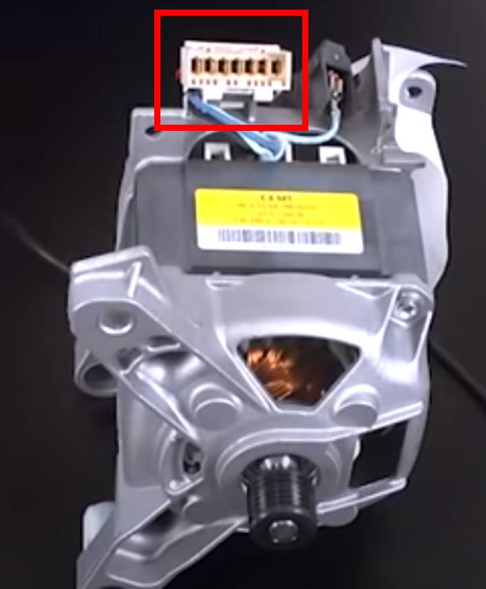 Testez le moteur du lave-linge