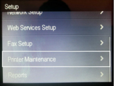 Réinitialisez votre imprimante