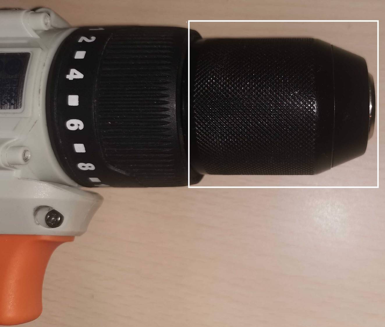 Vérifiez l'état du mandrin