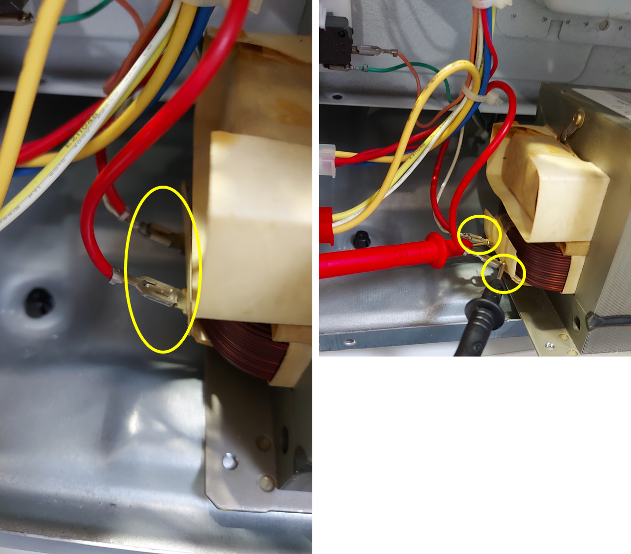 Testez le transformateur