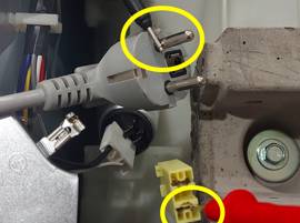 Testez le cordon d'alimentation