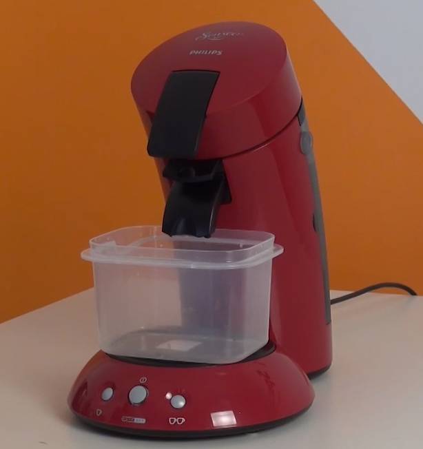Philips cafetière senseo rouge - twist Cuisine -11424 dans Machine