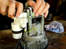 Vérifiez les pistons du Karcher