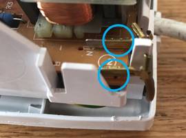 Testez la continuité du cordon d'alimentation