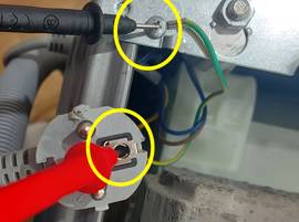 Testez le cordon d'alimentation