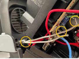 Testez la résistance de la friteuse