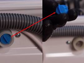 Vérifiez le filtre de l'électrovanne