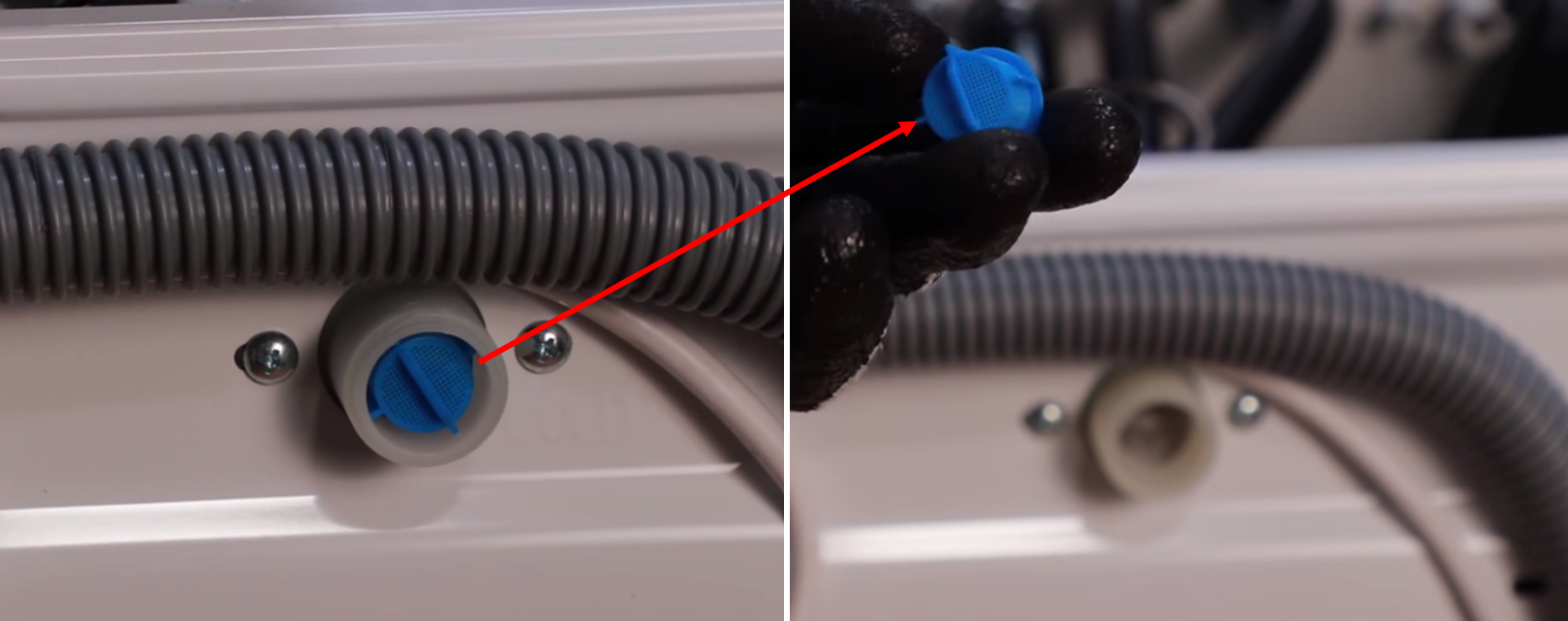 Vérifiez le filtre de l'électrovanne