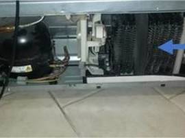 Contrôlez le condenseur du frigo