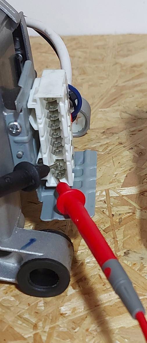 Testez le moteur du lave-linge