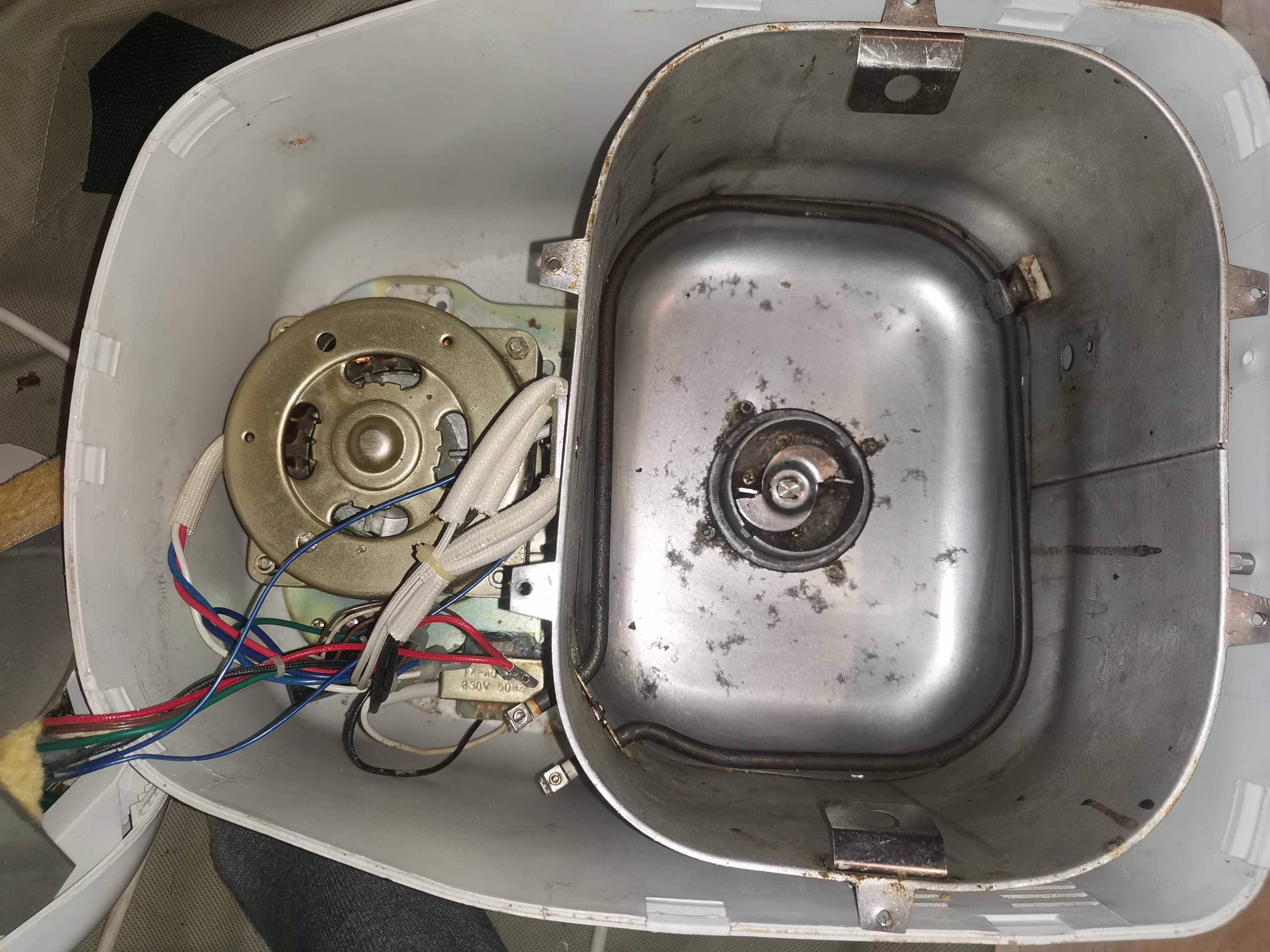 Testez le moteur de la machine à pain