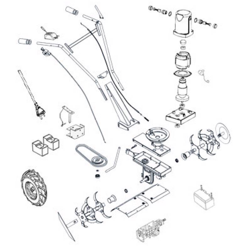 Motoculteur électrique