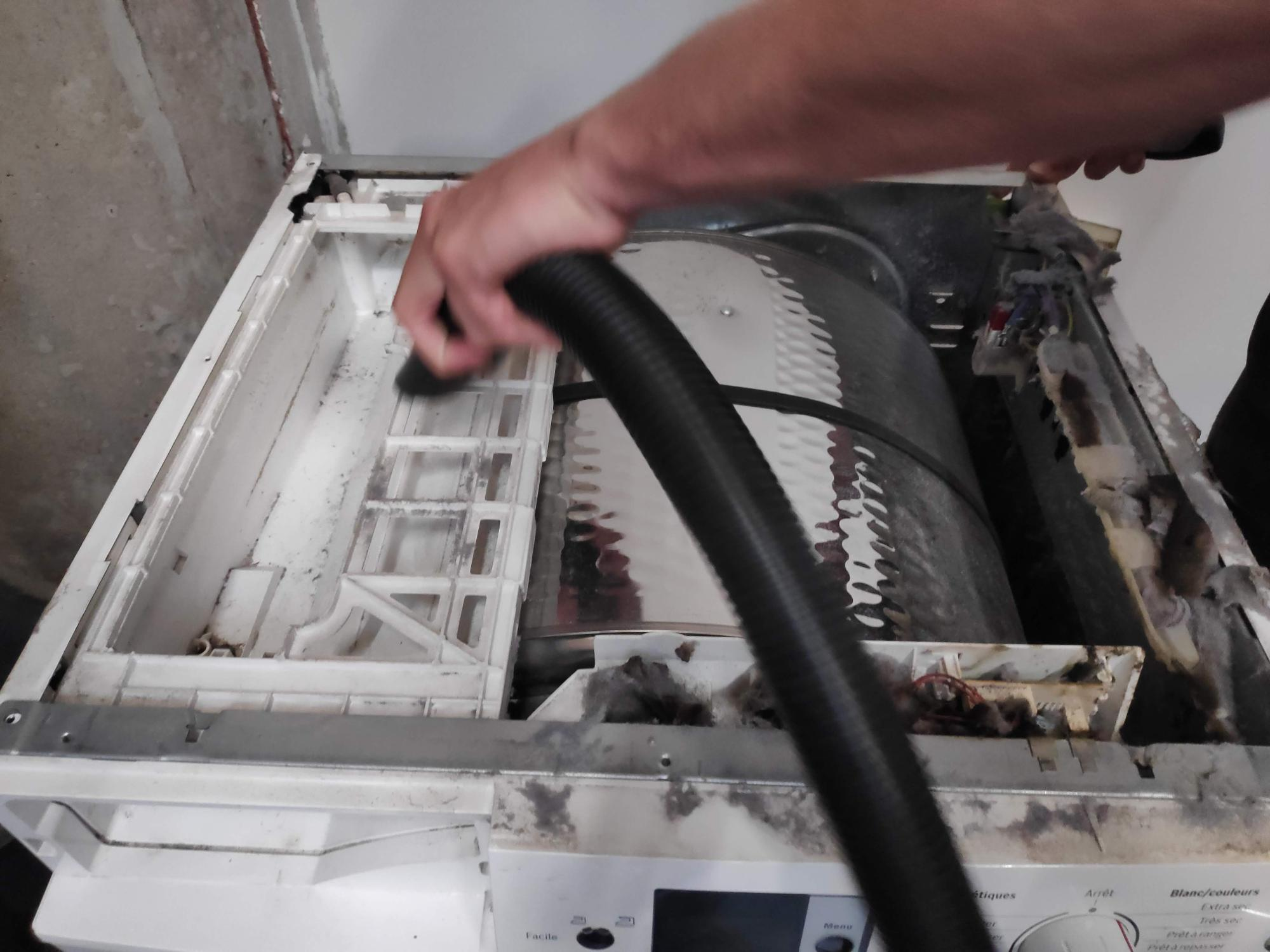 Nettoyez le circuit d'air