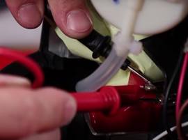 Testez la pompe de la cafetière