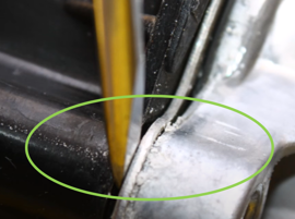 Inspectez les joints