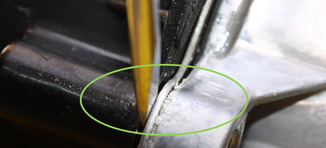 Inspectez les joints