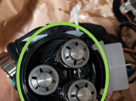 Vérifiez les pistons du Karcher