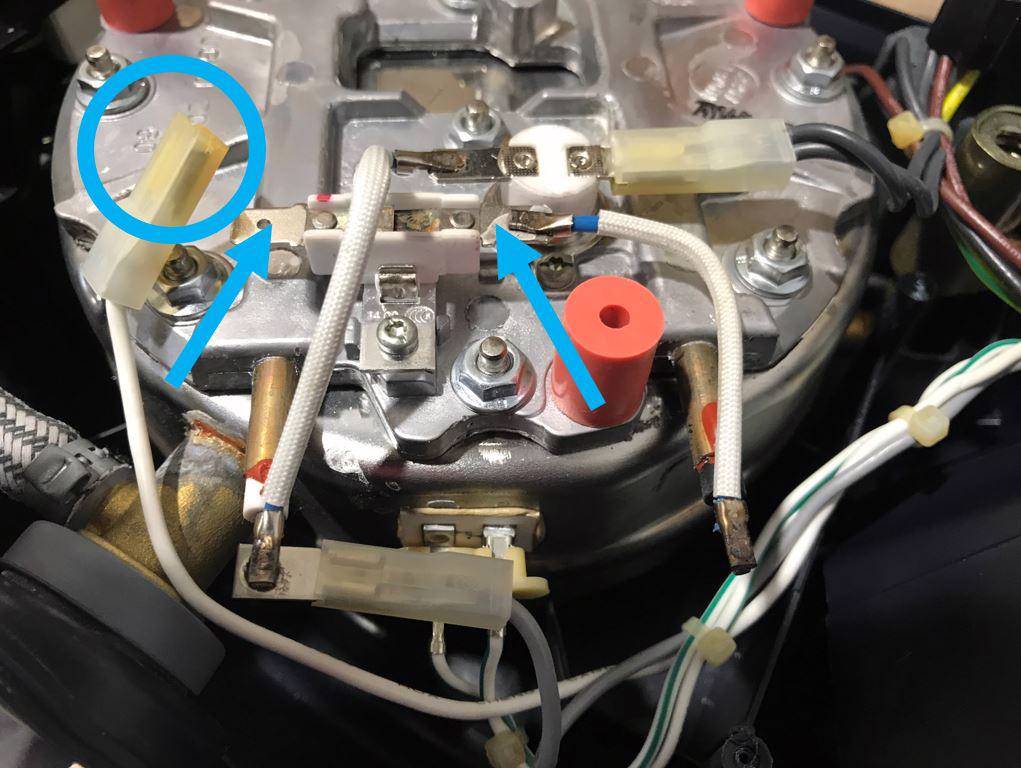 Contrôlez le thermofusible de votre centrale vapeur