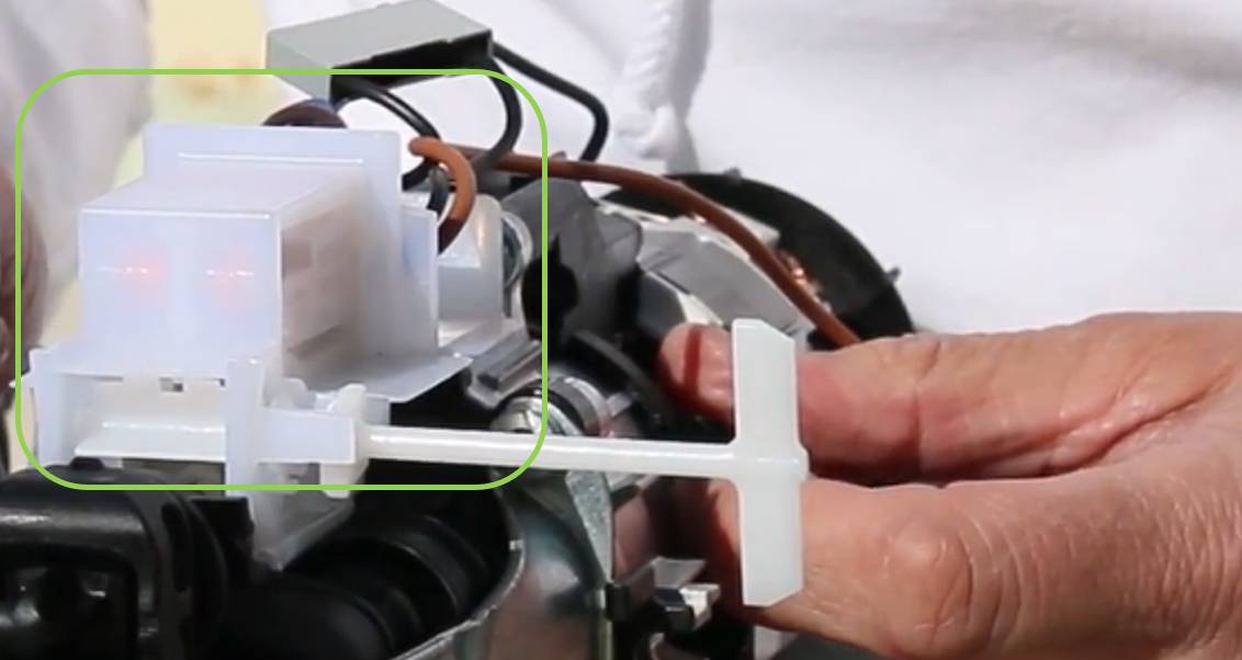 Contrôlez l'interrupteur du Karcher