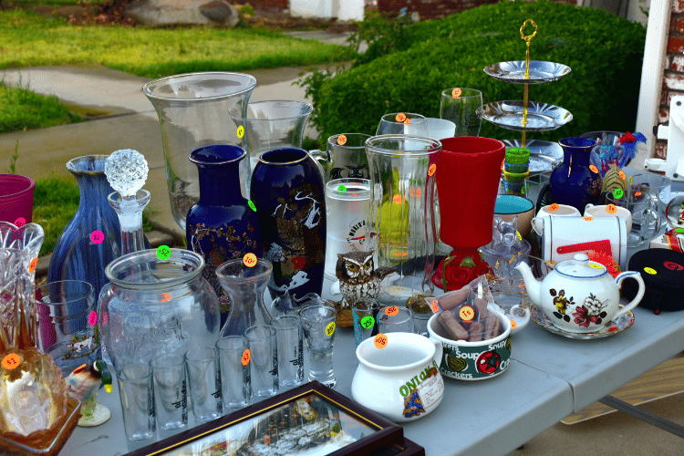 garage sale