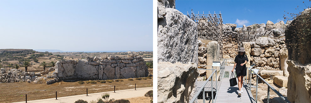 De tempels van Ggantija op Gozo
