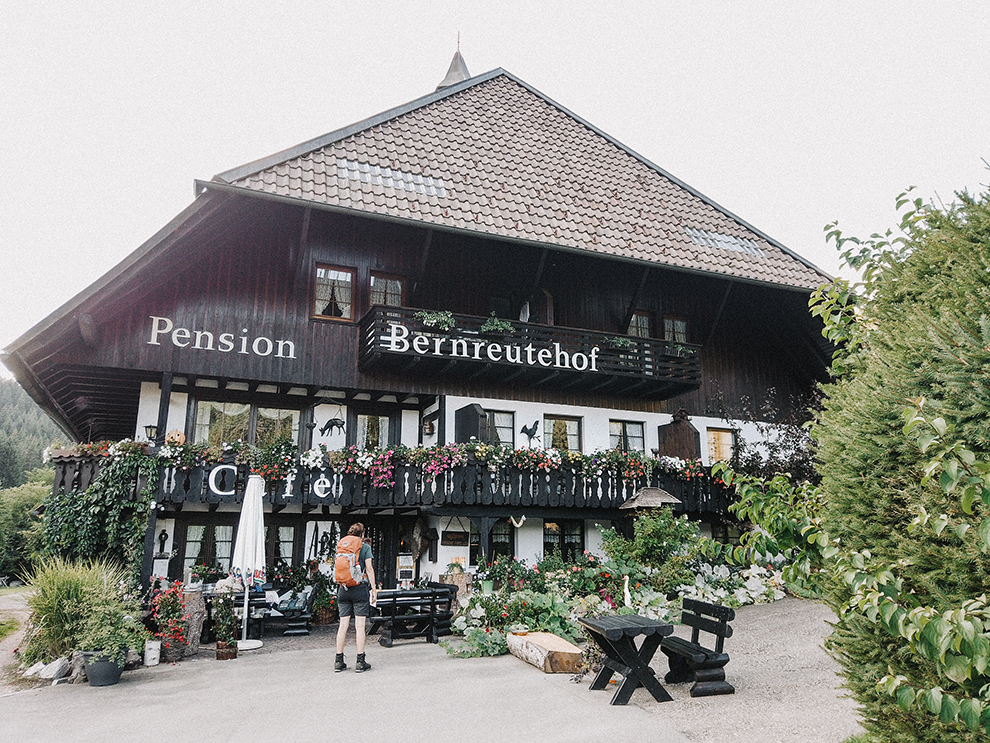 Typisch Duits hotel Pension Bernreutehof