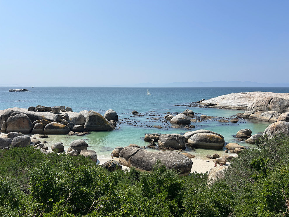 Boulders Beach in Kaapstad